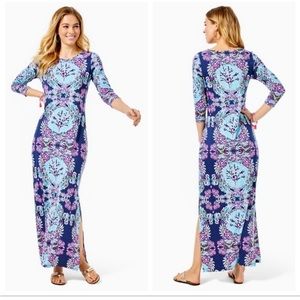 Lilly pulitzer morgann maxi dress xs NWT
